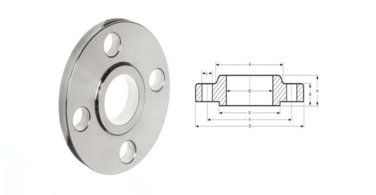 Thông số kỹ thuật Slip On Flange tại Thép Phú Kiên