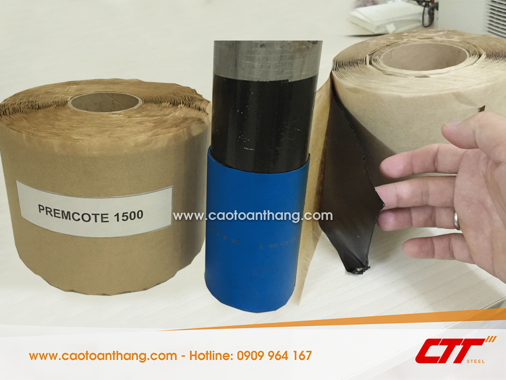 Premcote bọc ống thép, ống thép đúc bọc PE chống ăn mòn