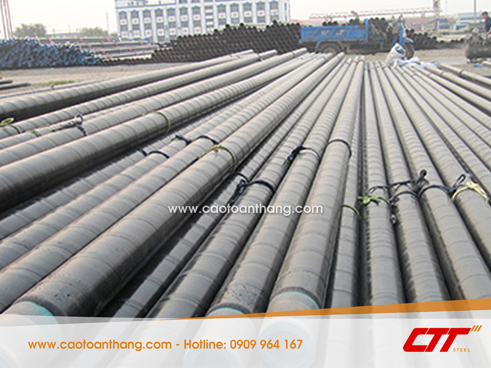 Ống thép bọc PE chống ăn mòn