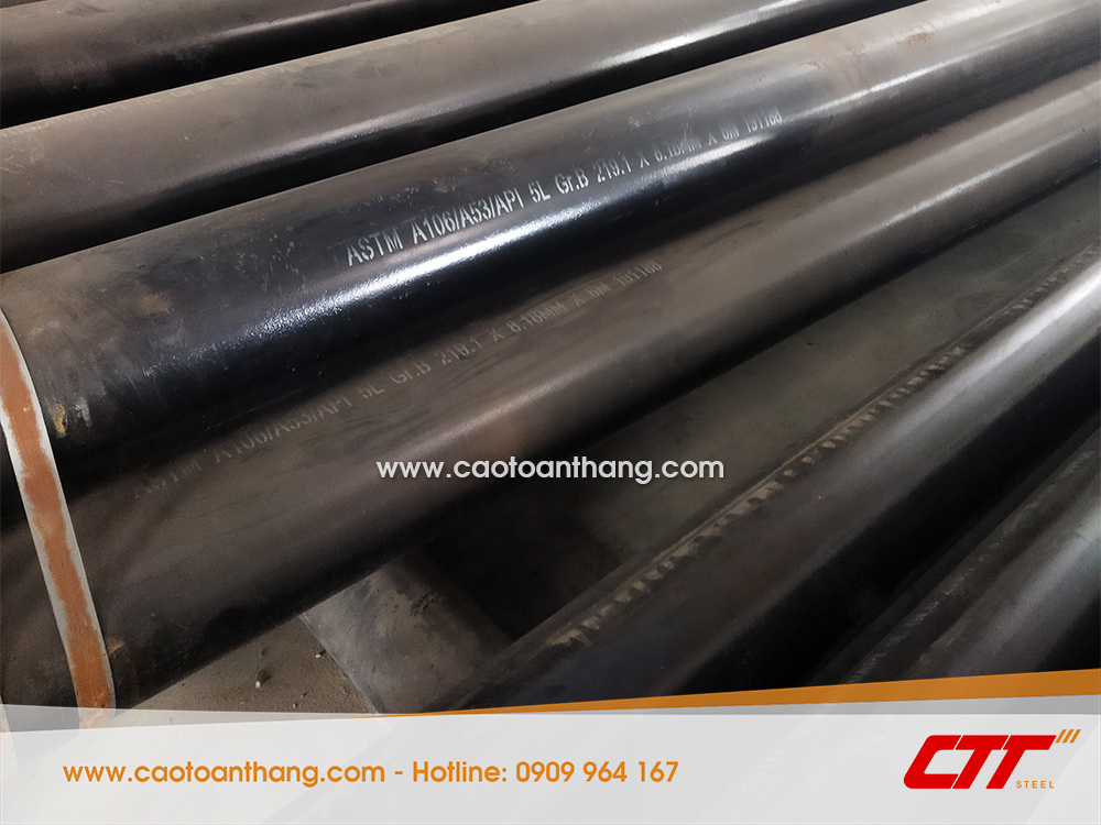 Ống thép đúc phi 219